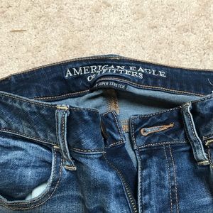 American eagle blue jeans!